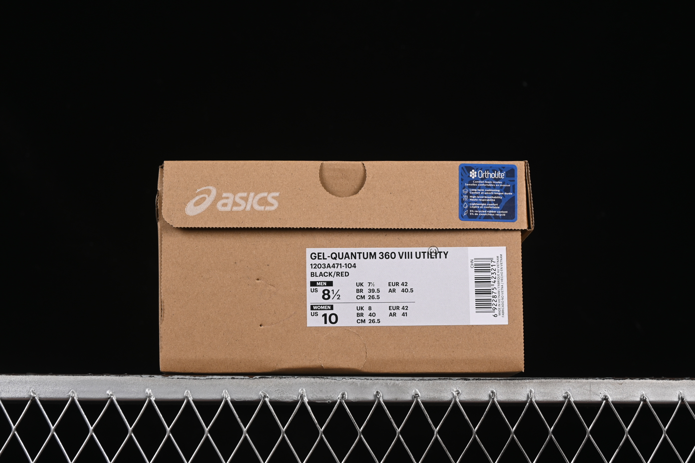 Asics Gel-Quantum 360 VIII Utility Retro Breathable Casual Shoes with Cushioning for Men - 1203A471-104