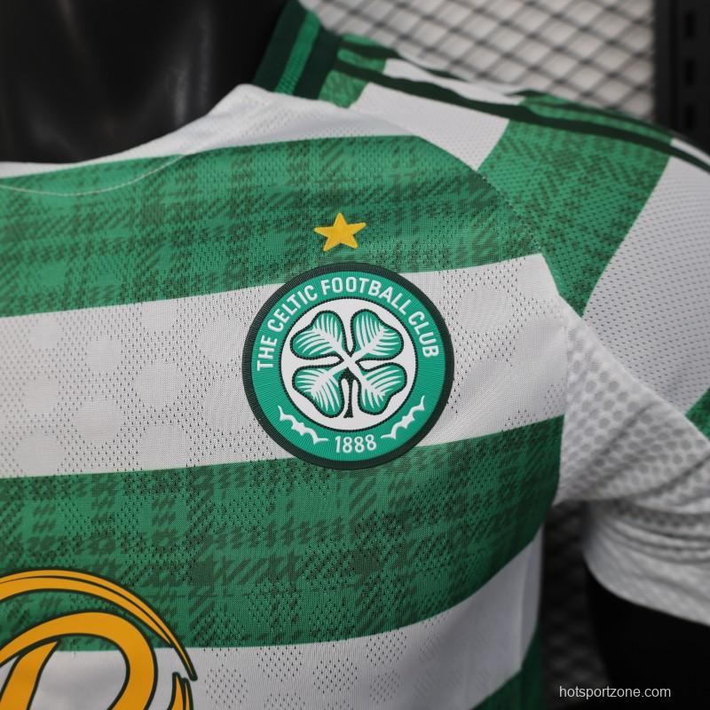 Player Version 25/26 Celtic Home Jersey