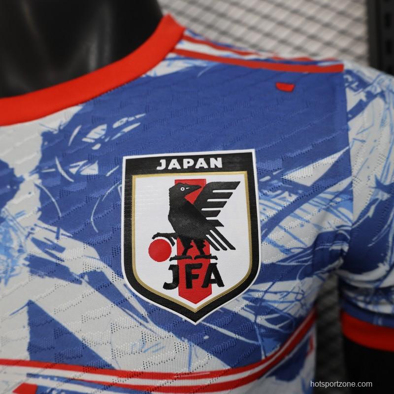 Player Version Japan National Team Special Edition Attack on Titan Mikasa Ackerman Anime Collaboration Jersey