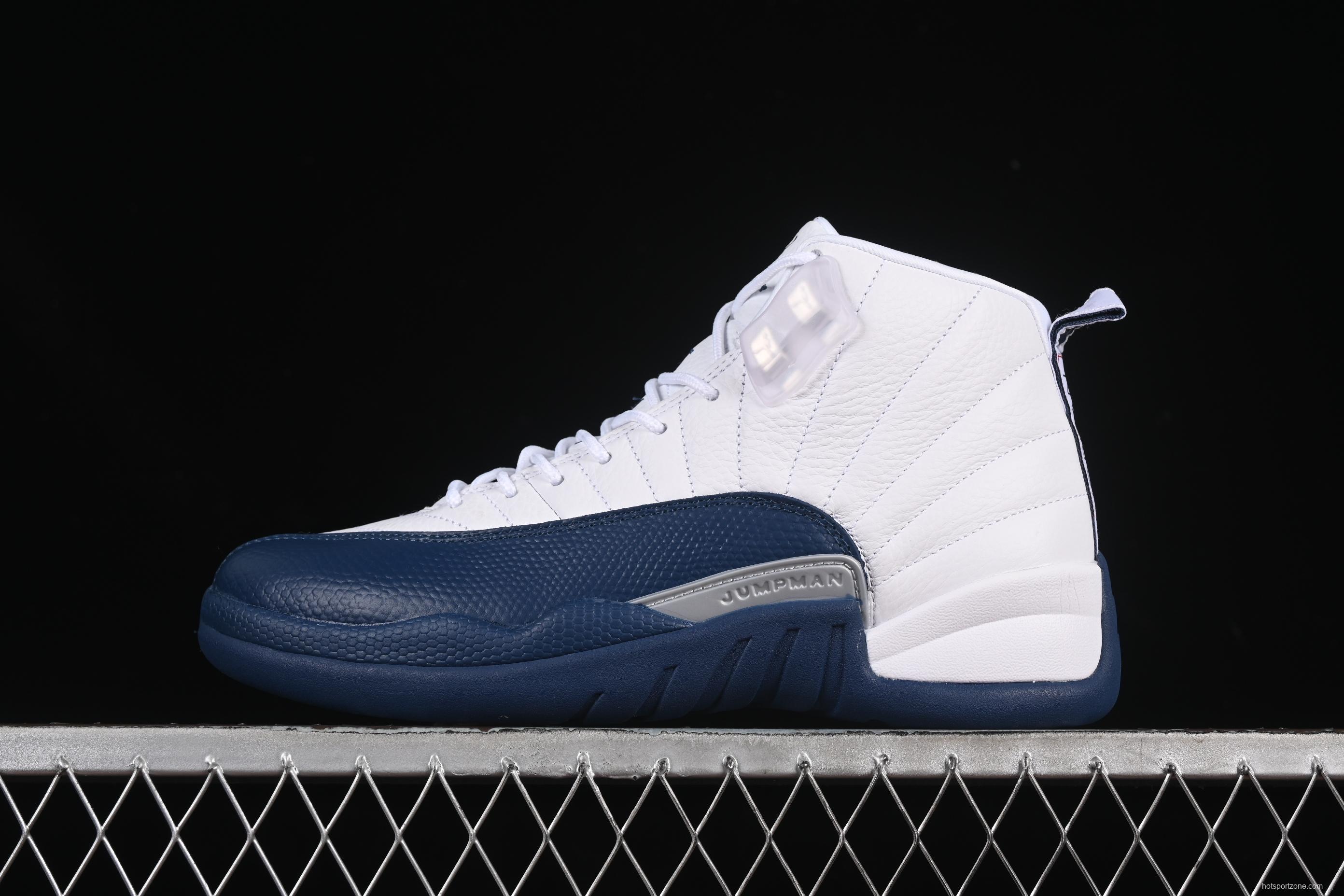Nike Air Jordan 12 Retro French Blue Basketball Shoes - CT8013-114