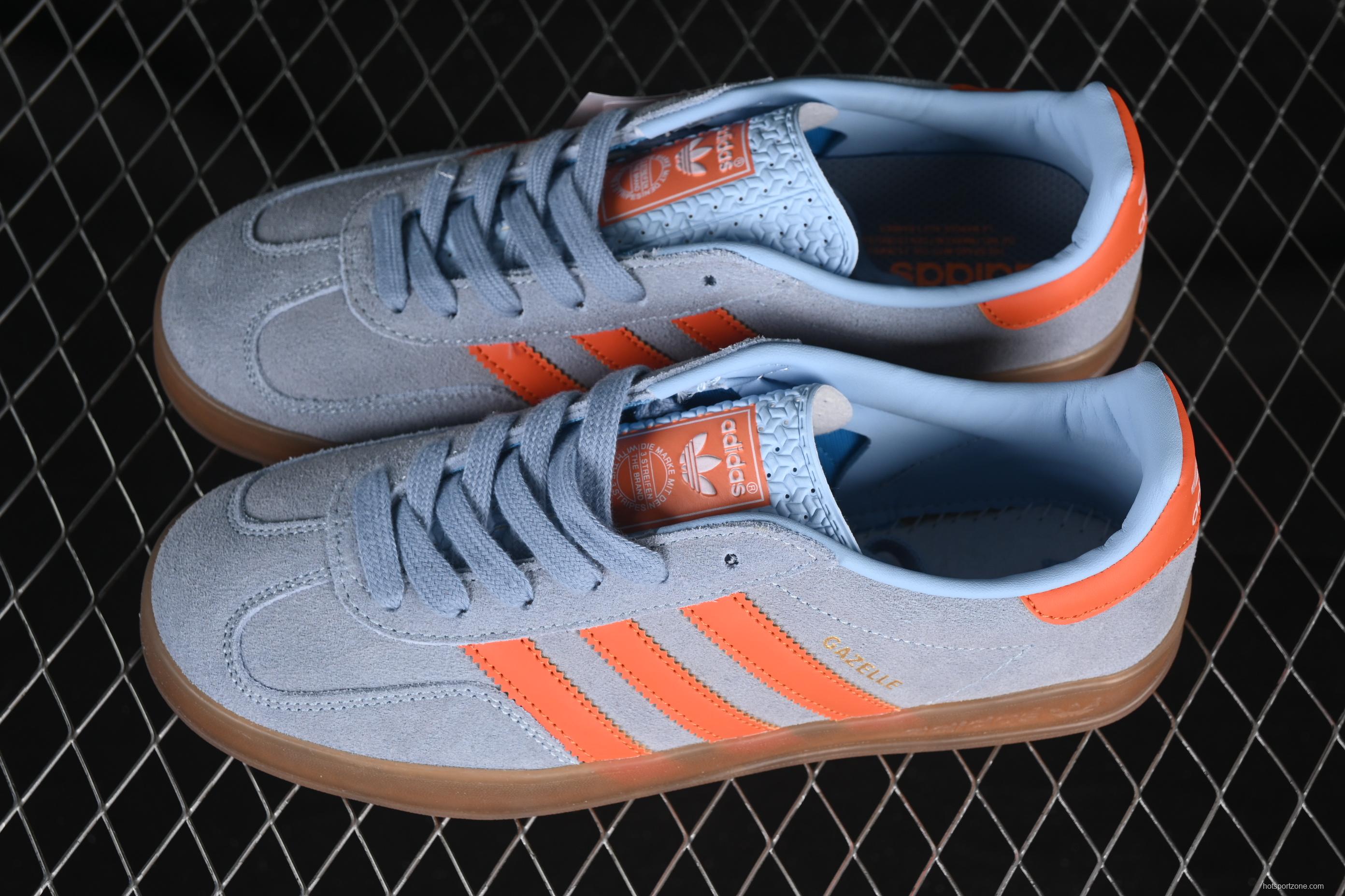 Adidas Originals Gazelle Indoor Retro Casual Sneakers with Anti-Slip and Wear-Resistant Sole - JH5405