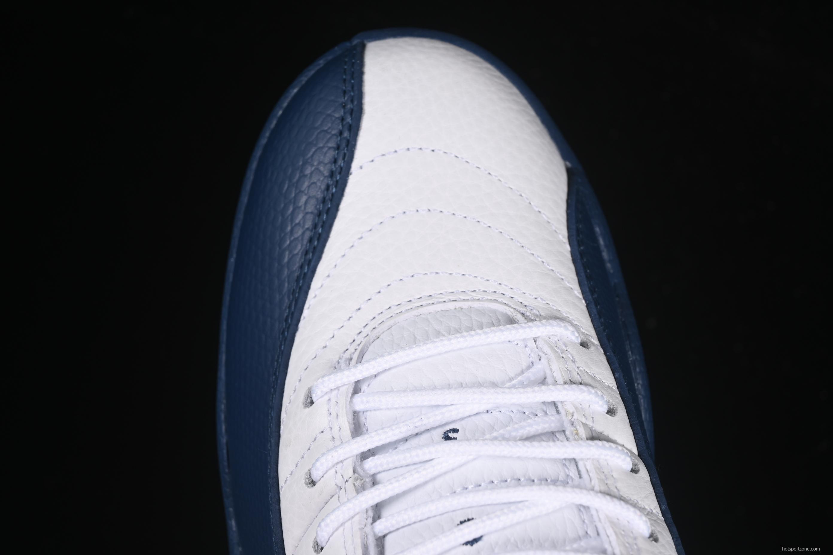 Nike Air Jordan 12 Retro French Blue Basketball Shoes - CT8013-114
