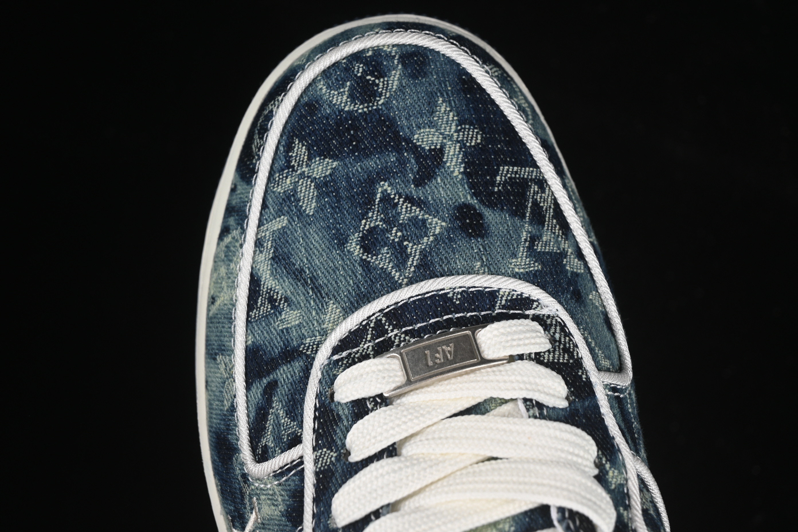 Nike Air Force 1 '07 Low LV Collaboration Blue Denim Casual Sneakers - SC9207-533