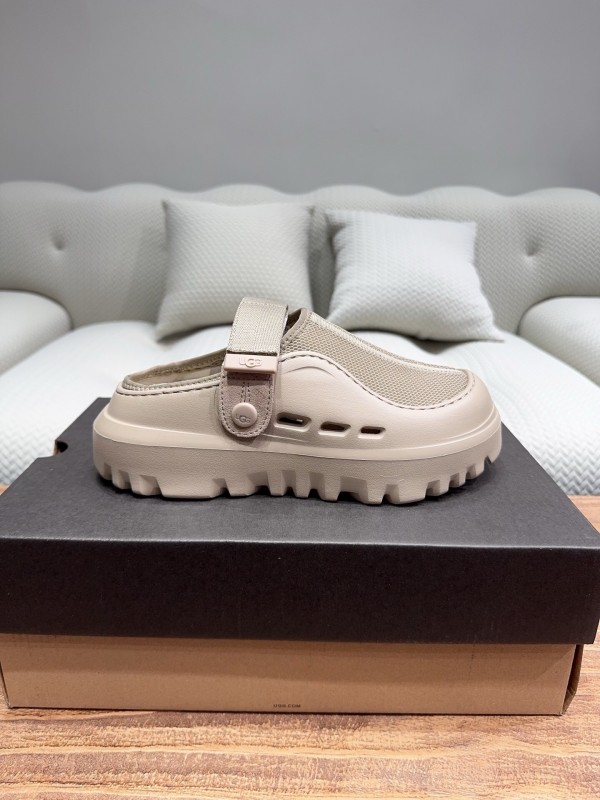 2025 UGG Beige Mesh Slippers
