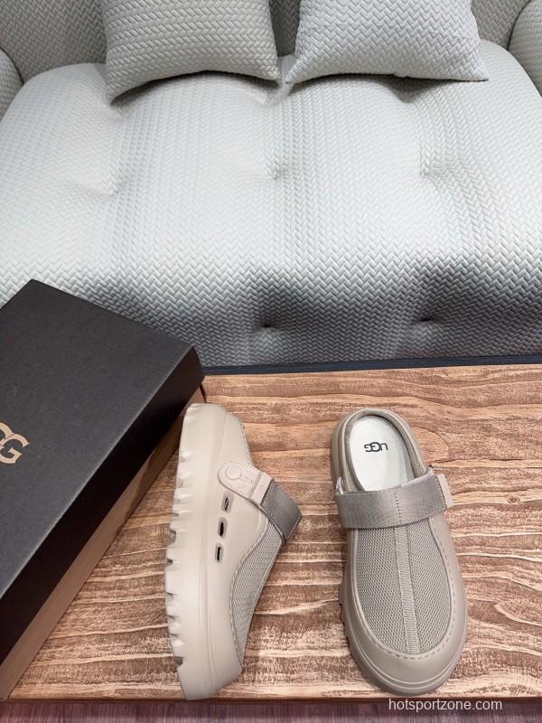 2025 UGG Beige Mesh Slippers