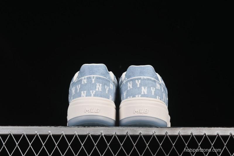 Adidas NY MLB Chunky Liner Embo Monogram New York Yankees Height-Increasing Thick Sole Casual Running Shoes - 3ASXV015N50BLS