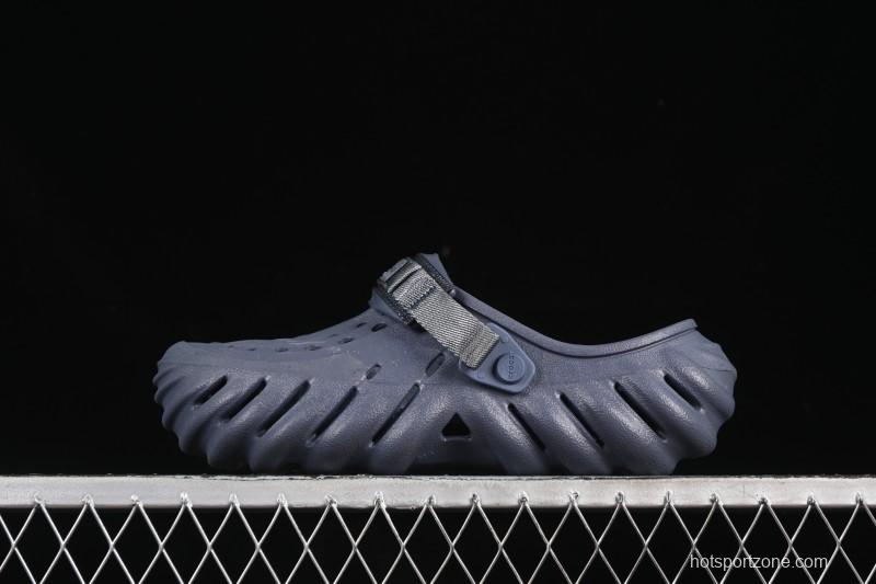 Crocs Bobs Flat Heel Closed Toe Slip-On Beach Clog Sandals - B.D4