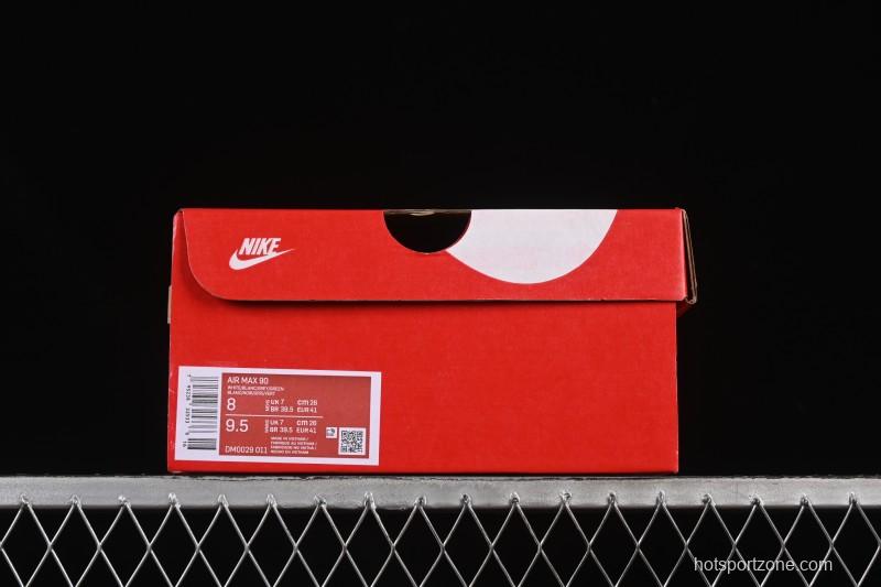 Nike Air Max 90 Retro Running Shoes with Visible Air Cushion - DM0029-011