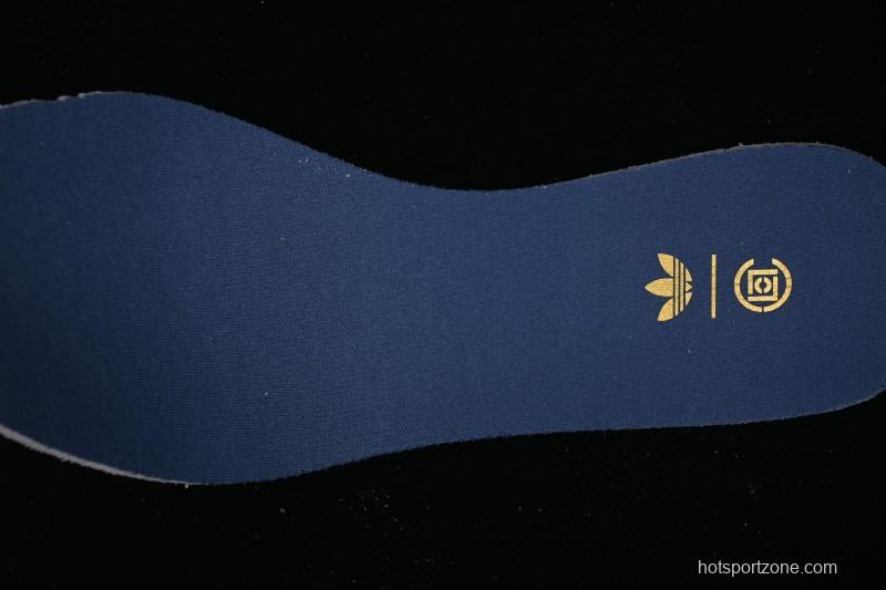 Adidas Originals Gazelle S By JR5408 Clot Collaboration Platform Casual Slip-Resistant Wear-Resistant Low-Top Sneakers