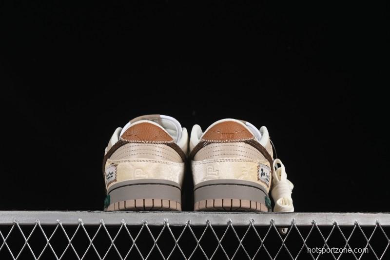 Nike Dunk Low Panda Prank Winter Dream Fantasy Low-Top Casual Skate Shoes - HQ1175-240