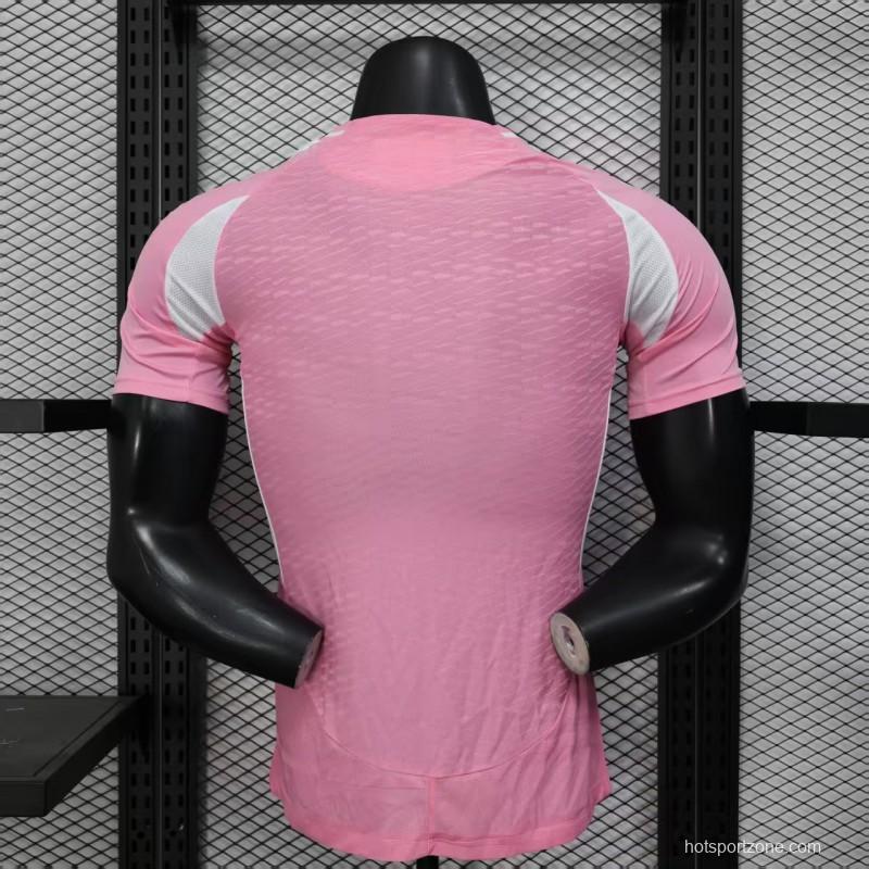 Player Version 2025 Argentina National Team Pink Training Jersey