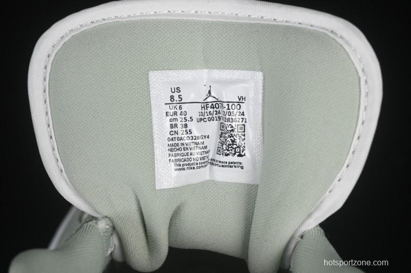 Nike Air Jordan 1 Low AJ1 Amber Green Low Top Casual Skate Shoes HF4078-100