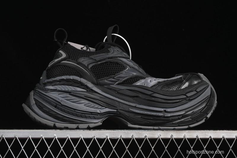 Balenciaga Platform Thick Sole Lace-Up Retro Casual Shoes - WPLTF1011