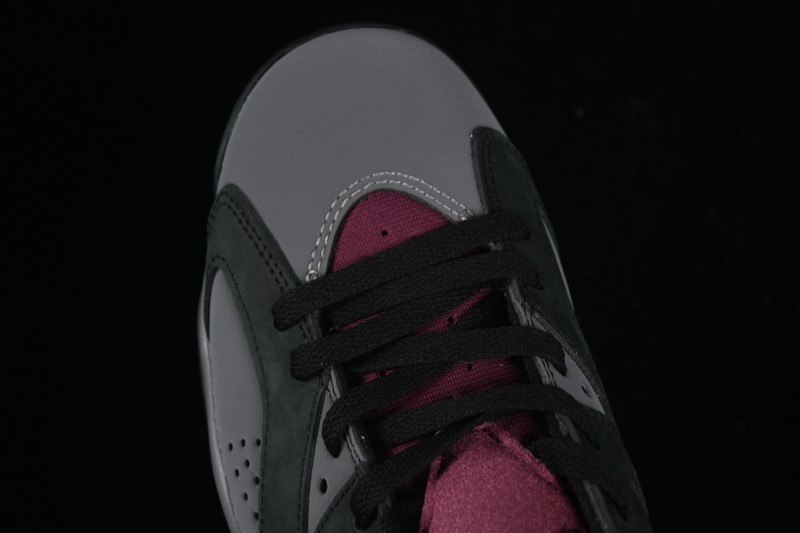 Nike Air Jordan 6 Retro Bordeaux Premium Suede Sneakers - CT8529-063