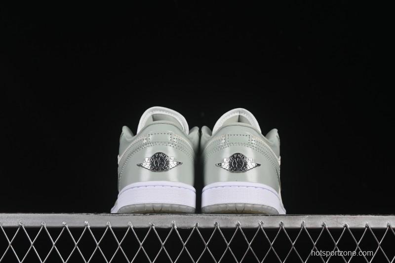 Nike Air Jordan 1 Low AJ1 Amber Green Low Top Casual Skate Shoes HF4078-100