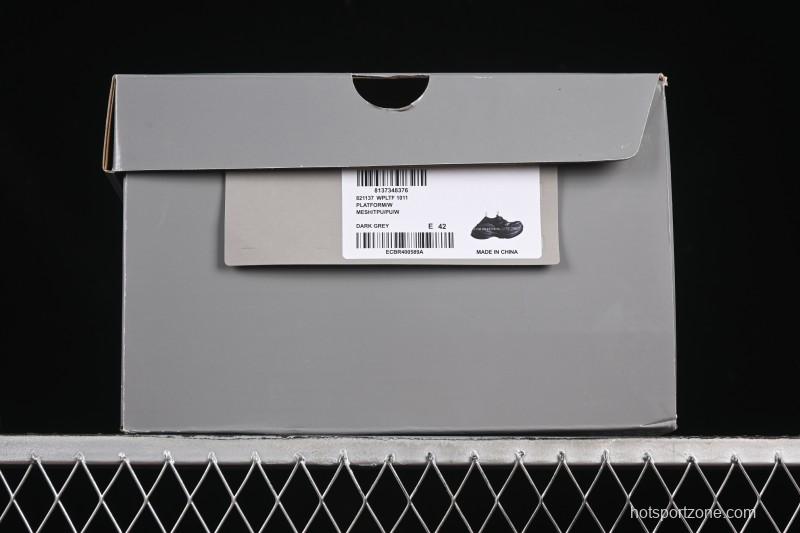 Balenciaga Platform Thick Sole Lace-Up Retro Casual Shoes - WPLTF1011