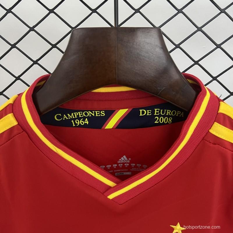 2012 Kids Spain Home Size 16-28 Jersey