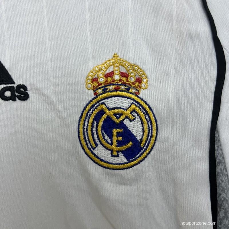 06/07 Kids Real Madrid Home Size 16-28 Jersey