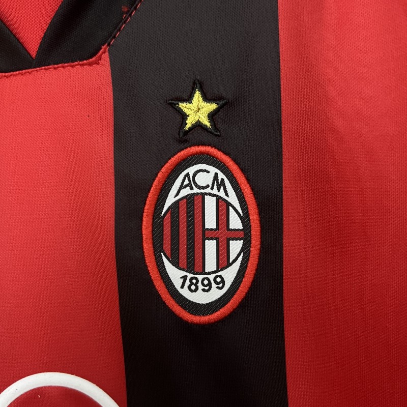 Retro 98/99 Kids AC Milan Home Size 16-28 Jersey