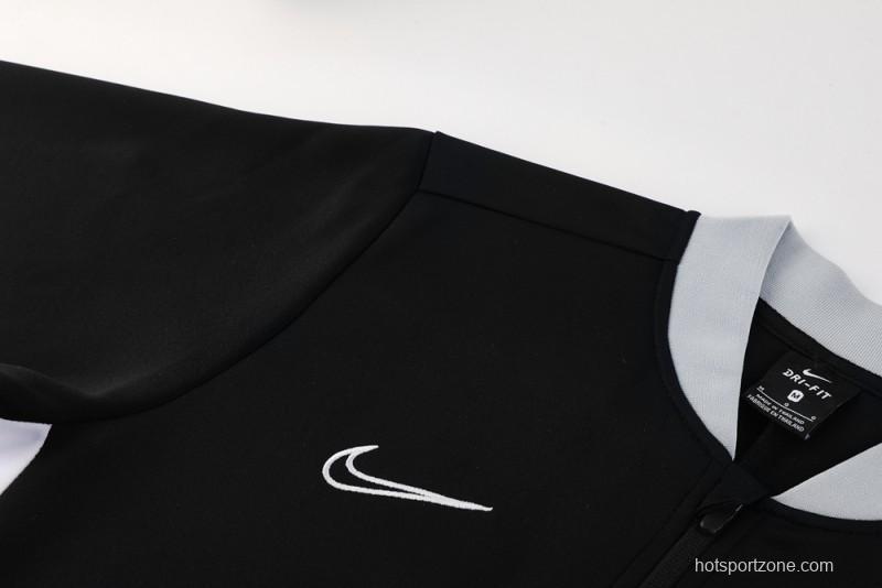 2025 NIKE Black Full Zipper Jacket + Long Pants