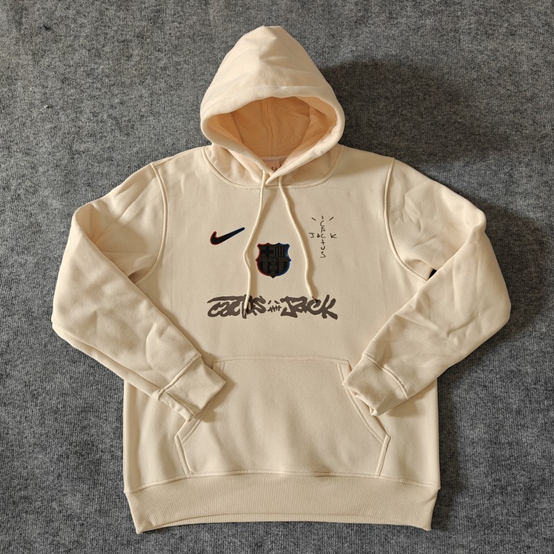 25/26 Barcelona Black Cactus Jack Hoodie -7 Colors