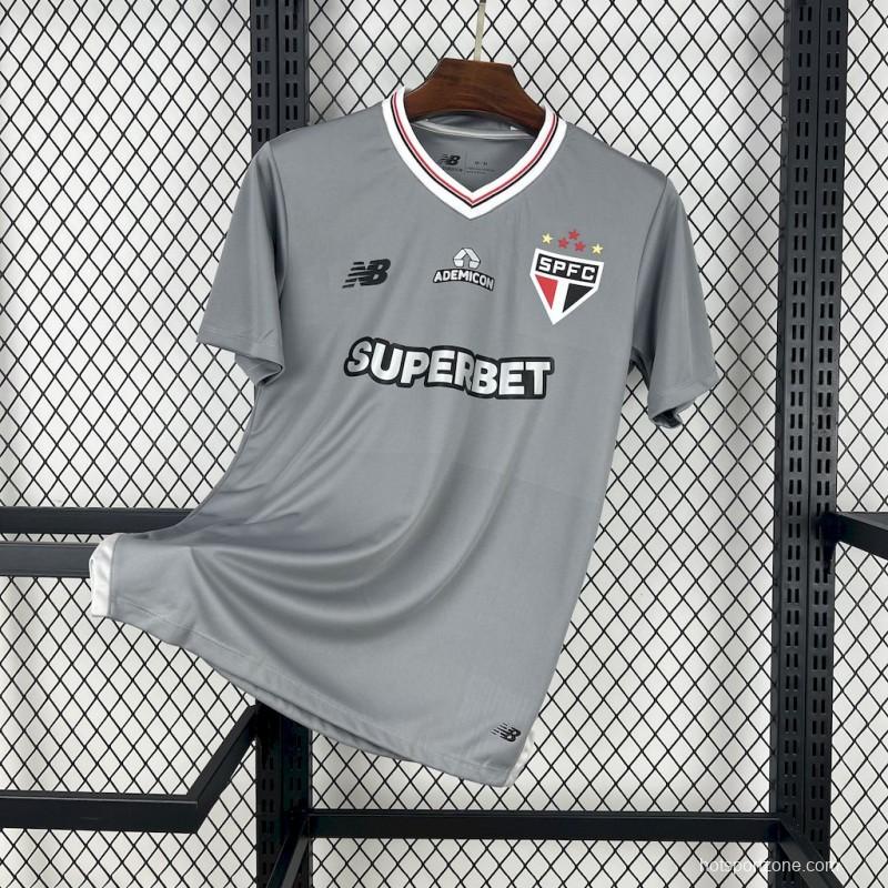 2025/26 Sao Paulo Special Edition Grey Jersey