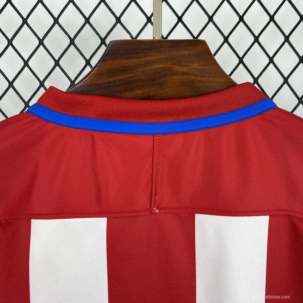Retro 2016/17 Atletico Madrid Home Jersey