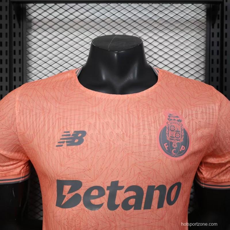 Player Version 25/26 Porto Away Pink Jersey