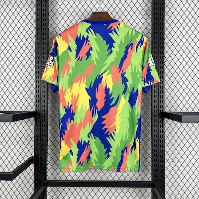 2025 Brazil Rainbow with Camouflage Pattern Jersey