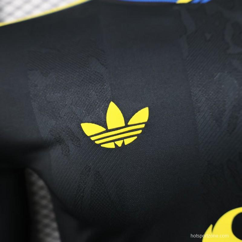 Player Version 25/26 Manchester United Third Black Long Sleeve Jersey