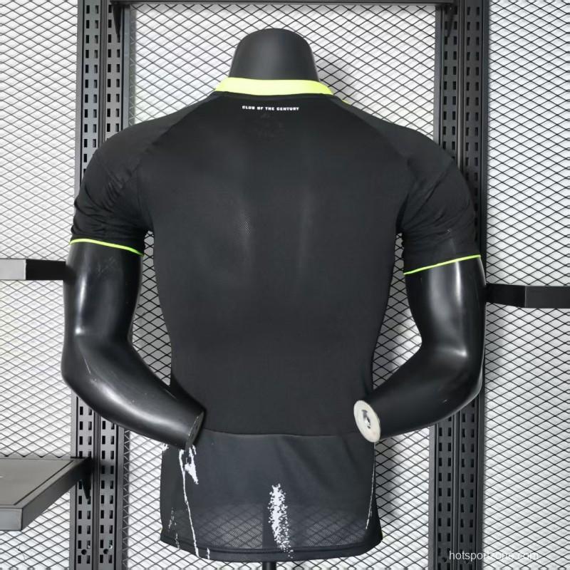 Player Version 25/26 Al Ahly FC Away Black Jersey