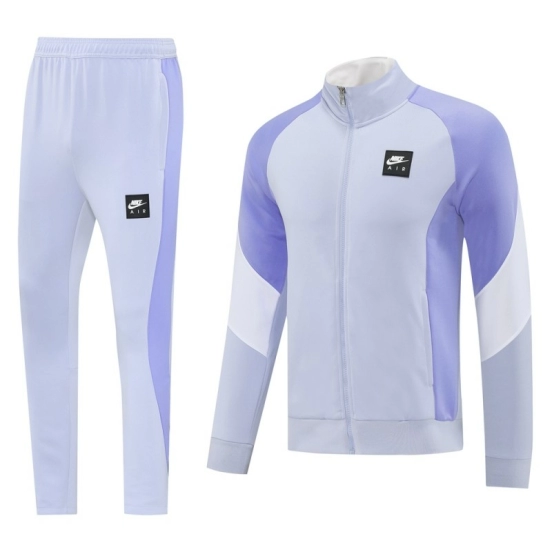 2025 NIKE Purple Full Zipper Jacket + Long Pants
