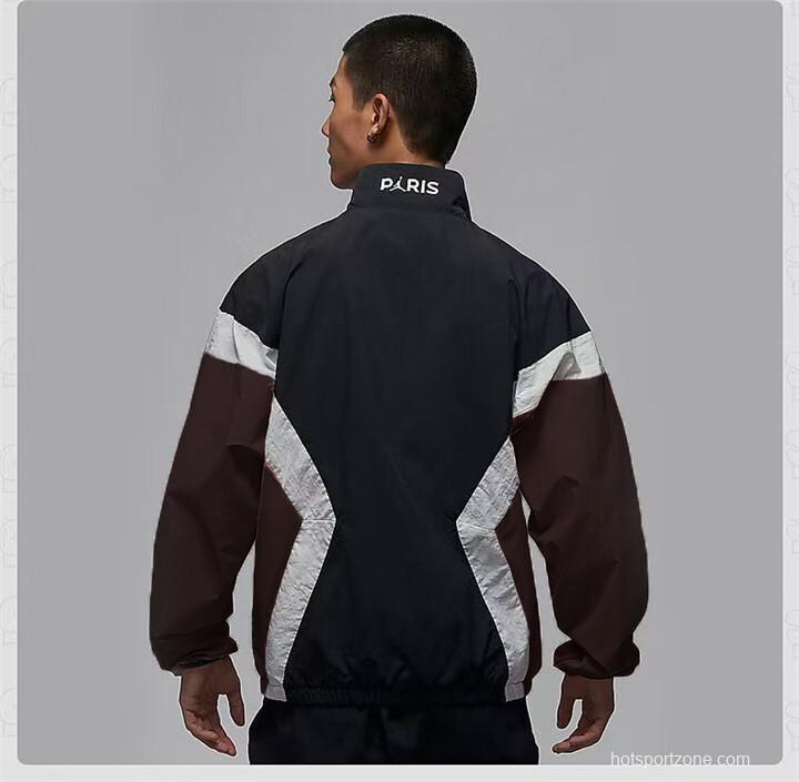 25/26 PSG Retro Color Block Track Jacket Set - Blue/Black/Pink Collection Windbreaker 3 Colors