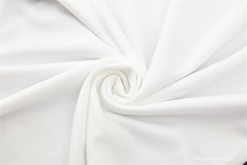 25/26 Manchester United White Purple Short Sleeve+Soccer Shorts