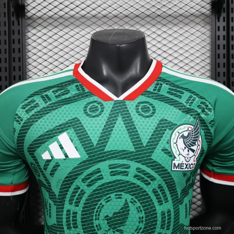 Player Version 2025 Mexico Home Jersey
