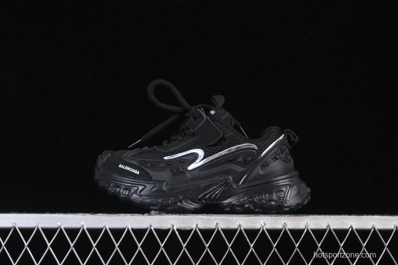 Balenciaga Non-Slip Wear-Resistant Casual Kids Shoes Black