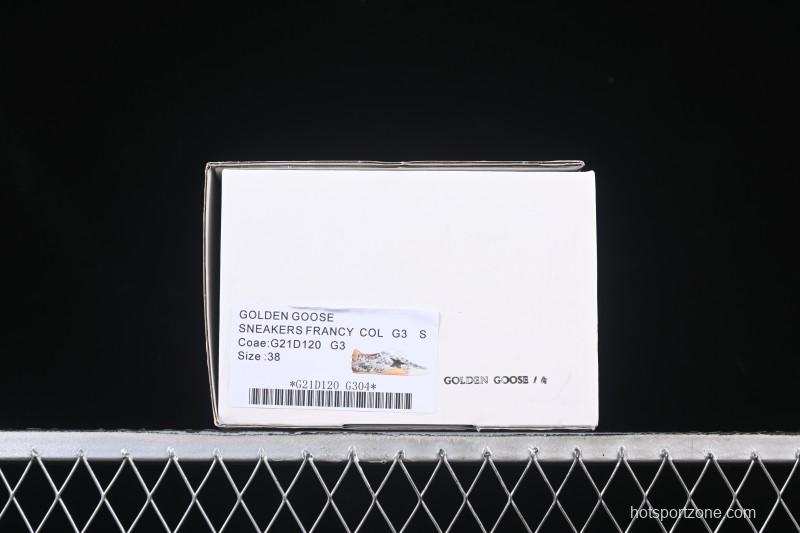 Golden Goose True Star Distressed Leather Sneakers - GGDB