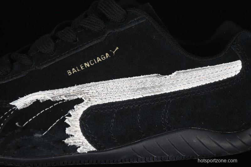 Puma Speedcat Balenciaga Collaboration Low-Top Lifestyle Casual Shoes - 406519-02