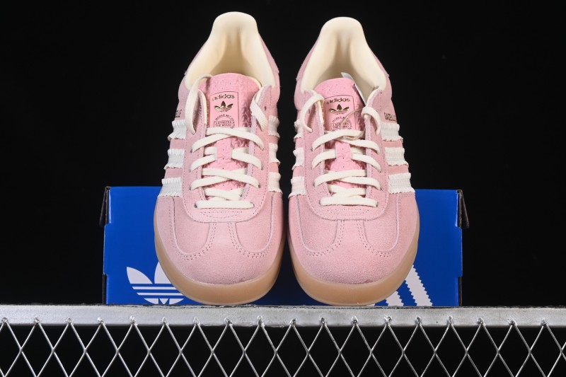 Adidas Originals Gazelle Indoor Retro Casual Slip-Resistant Wear-Resistant Low-Top Skate Shoes - JS1413