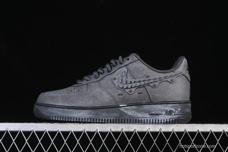 Nike Air Force 1'07 Low Casual Sneakers with Full-Length Air Cushion - IH4965-254