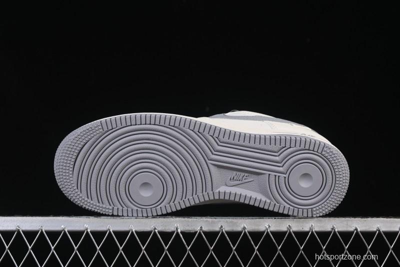 Nike Air Force 1'07 Low Classic Gray Casual Sneakers - SM6668-106