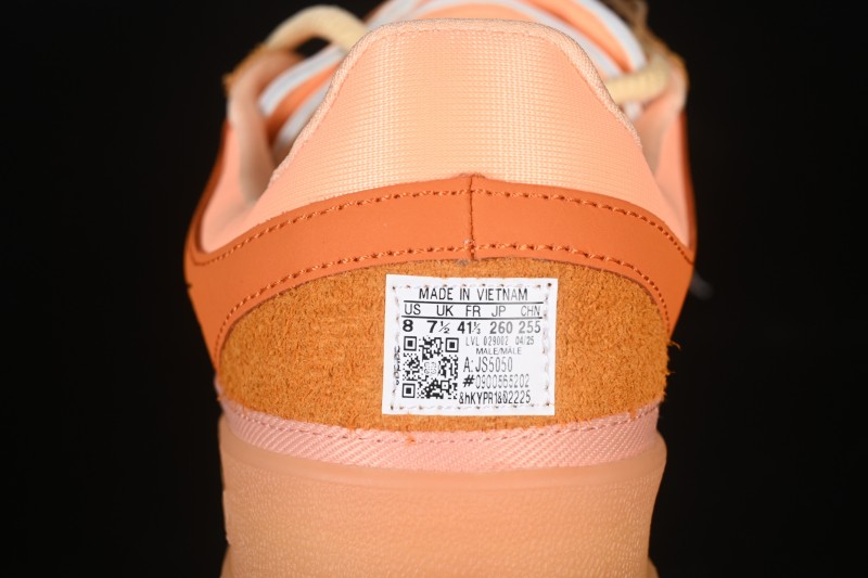 Adidas Bad Bunny x Adidas Gazelle Indoor Retro Casual Slip-Resistant Wear-Resistant Low-Top Sneakers - JS5050