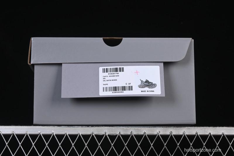 Balenciaga 3XL Satin Bows Trendy Running Shoes - W3XSB9200