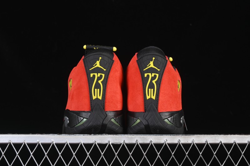 Nike Air Jordan 14 Retro Ferrari Red Performance Basketball Shoes - IF5015-600