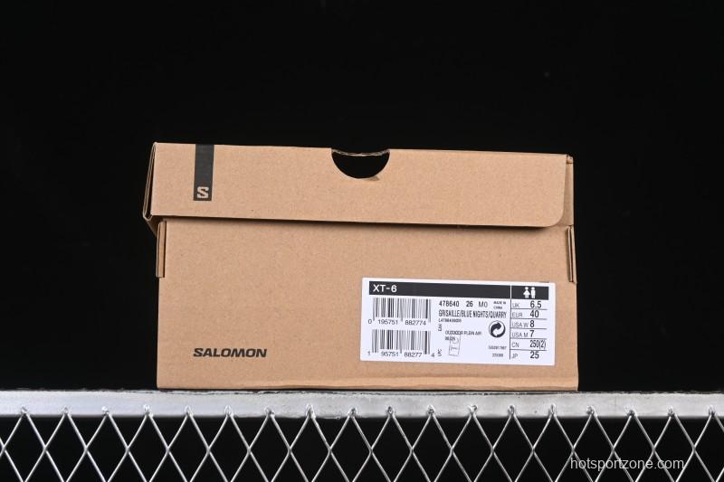 Salomon XT-6 High-Tech Outdoor Trail Running Shoes - 478640-26