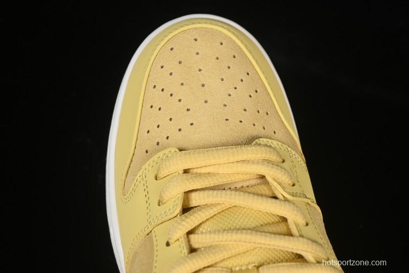 Nike SB Dunk Low Saturn Gold Low-Top Skate Shoes - FJ1674-700