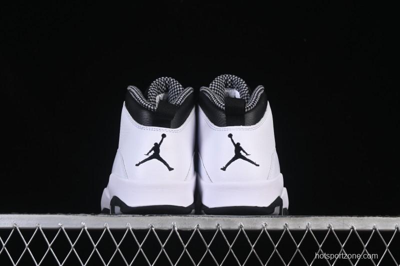 Nike Air Jordan 10 Retro Light Steel Grey Basketball Shoes - HJ6779-104