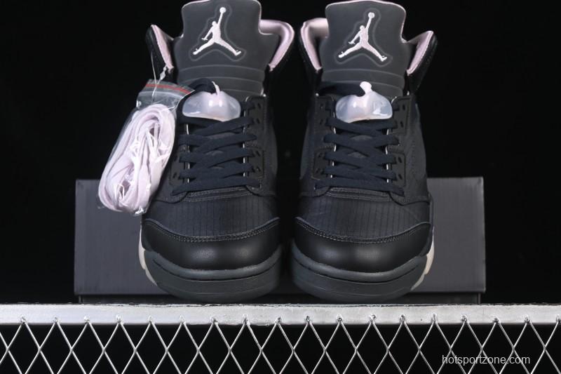 Air Jordan 5 Retro Paris Saint-Germain Off Noir Basketball Shoes - HQ3004-001