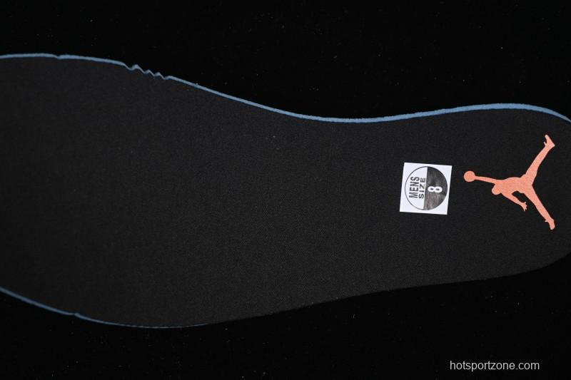 Nike Air Jordan 1 Mid AJ1 Black White Orange - DQ8426-801