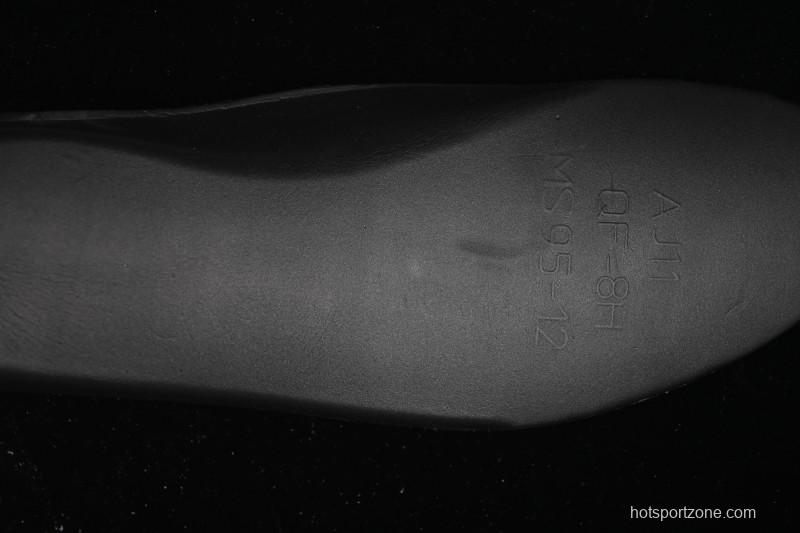 Nike Air Jordan 11 Retro Black Red Basketball Shoes - 378037-326